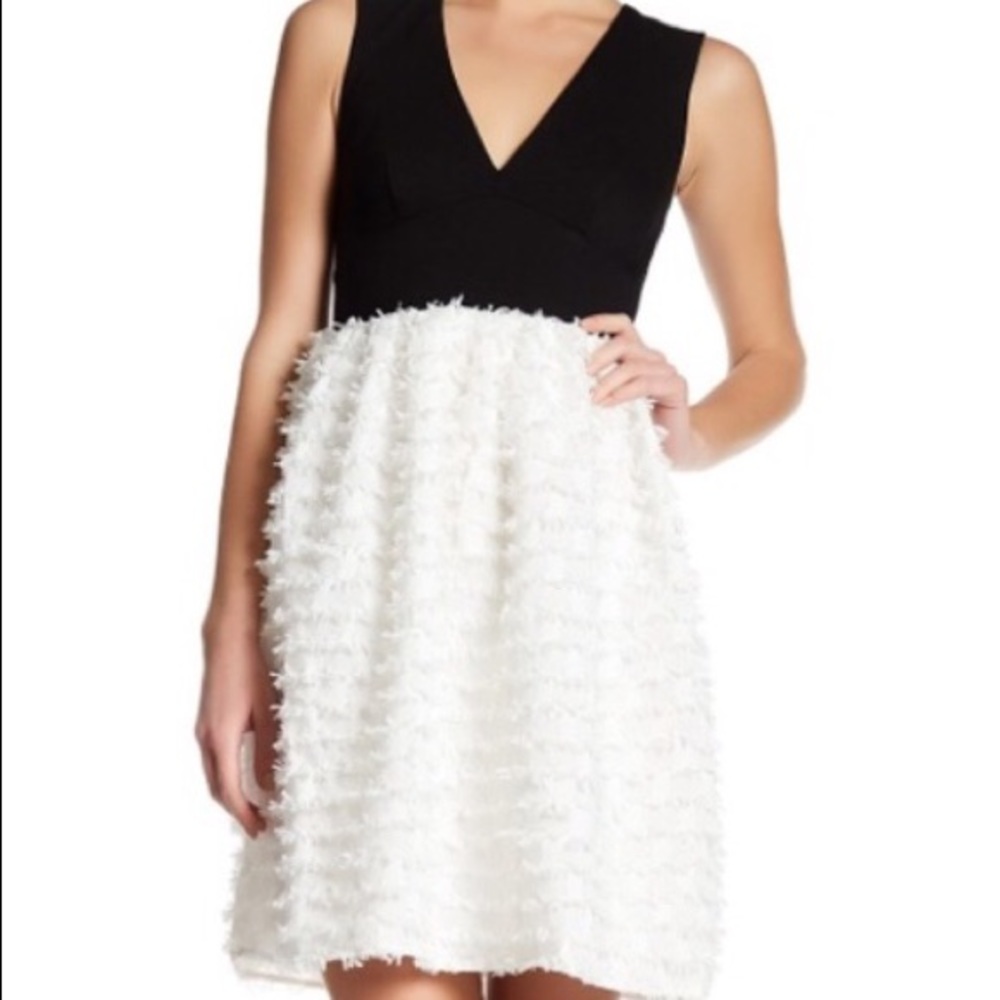 French Connection fit and flare dress